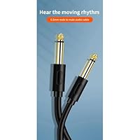 Amazon | ケーブル 6.5 ジャック 6.5mm から 6.5mm オーディオ